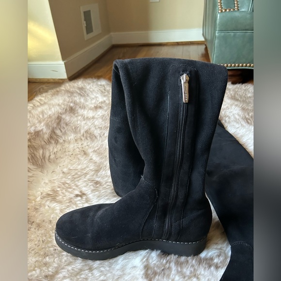 Suede Over the Knee Boots European Designer Size 39EU - Picture 6 of 8